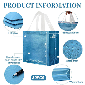 Foldable Non-Woven Shopping Bag | Reusable Eco Tote for Daily Use